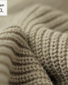 Soft cotton hat Knit cardigan M~3XL(95 to 120)