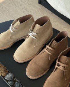 Classic Cowhide Suede Chucker Boots