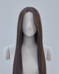 handmade Full wig) Straight 25Inch slick cut (most yarns)