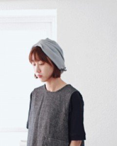 Wool herringbone vest - 3Color