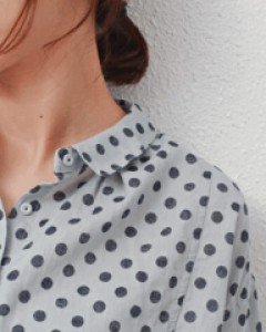 Dot Blouse - 2Color