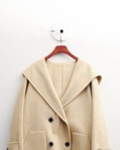 Sale-Handmade hooded coat 158000-->88000