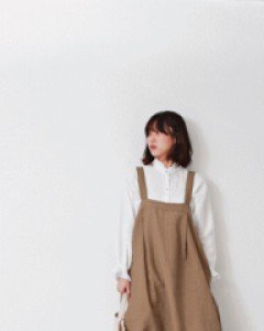 Linen Suspender Dress-2Color