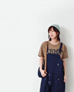 Vintage Washing Overall Pants-2Color