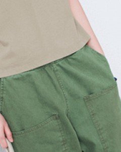 Square Pocket Camp Pants-3Color