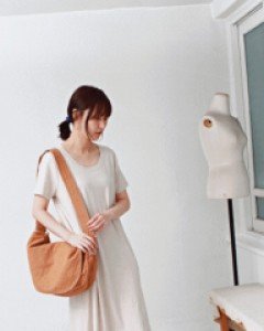 Soft jjuri cotton long dress-4Color