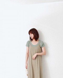 Sale-Soft Juri Nashi Dress-Khaki 45000-->34000