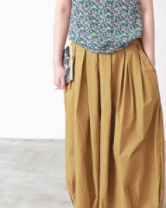 Pleated Baggy Pants-3Color