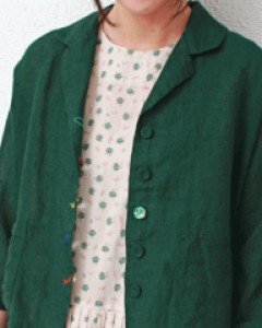 Organic Linen Jacket-3Color