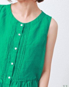 Pintuck Vest Blouse-3Color