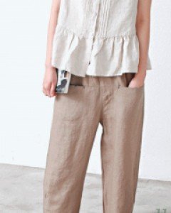 Linen Steel Pants-3Color