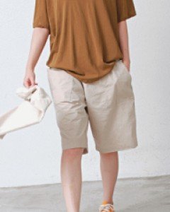 Square Pocket Span Shorts-4Color