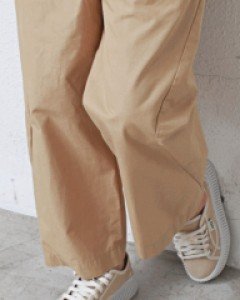 Triangle Baggy Pants-3Color