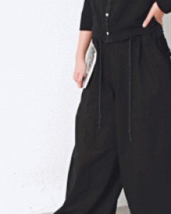 Wide Carpenter Cotton Pants-3Color