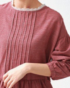 Pin tuck frill blouse-3 Colors