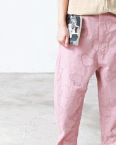 Heart Baggy Slacks-2Color