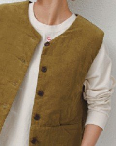 Round padded vest-4 Colors