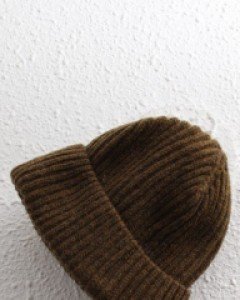 khaki beanie