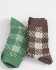 SOCKS 맥스 체크 삭스 [5COLOR]