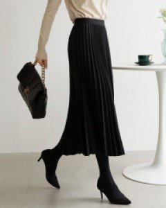 [valyou] Wool Pleats Skirt