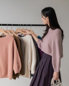 Whole Garment Cashmere Knitwear