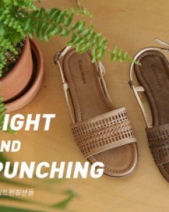 [MADE] Light punching sandals MA06175