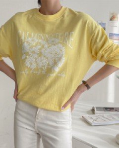 Flower Print Sweatshirt