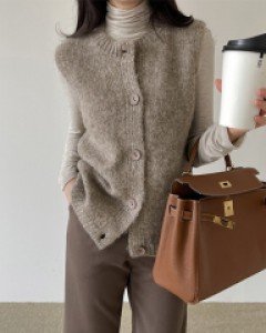 Rini Wool Knitwear Vest