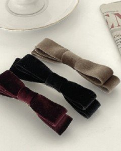 Velvet Ribbon Hairpin C011127