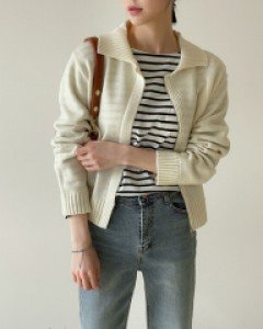 Formal Zip-Up Knitwear C020622