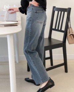 [Perfect pants] Recycle wide denim pants