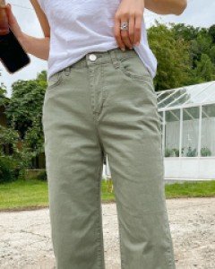 Eight Summer Cotton Wide Pants