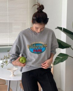 Park lettering sweatshirt