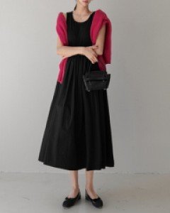 [valyou] Fla Layered Dress