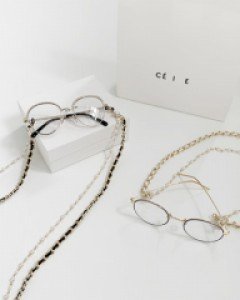 Glasses pearl chain strap