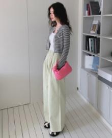 Lulu wide pants *color : yellow,black 5월3째주 입고예정*