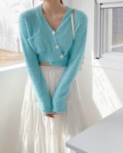 Sun unbalance cardigan