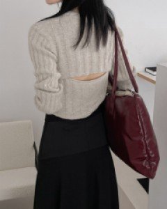 Milo slit knit