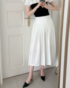 Benito pleats skirt