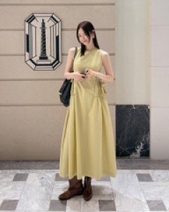 Rone shirring dress