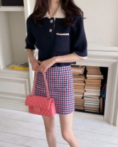 Jacky collar knit