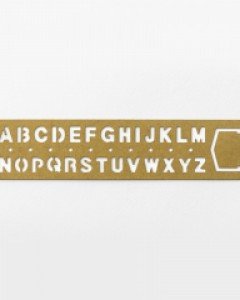 TEMPLET BOOKMARK - alphabet