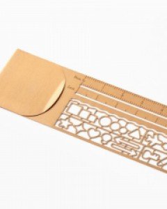 Clip Ruler - Copper A