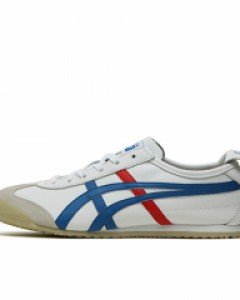 [국내배송] 여성 오니츠카타이거 멕시코 66 화이트/블루/레드 Onitsuka Tiger Mexico 66 White/Blue/Red- DL408.0146