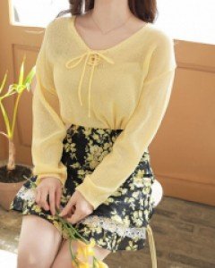 씨스루맵시*knit/a0105