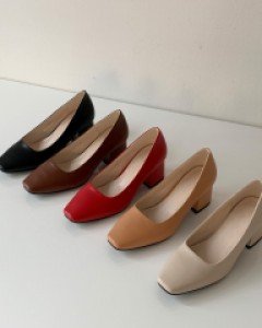 Basic Middle heel shoes