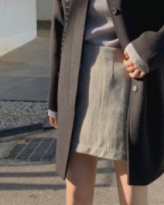 Herring Wool Skirt