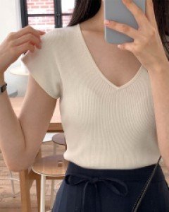 Soft Cap Sleeve Knit