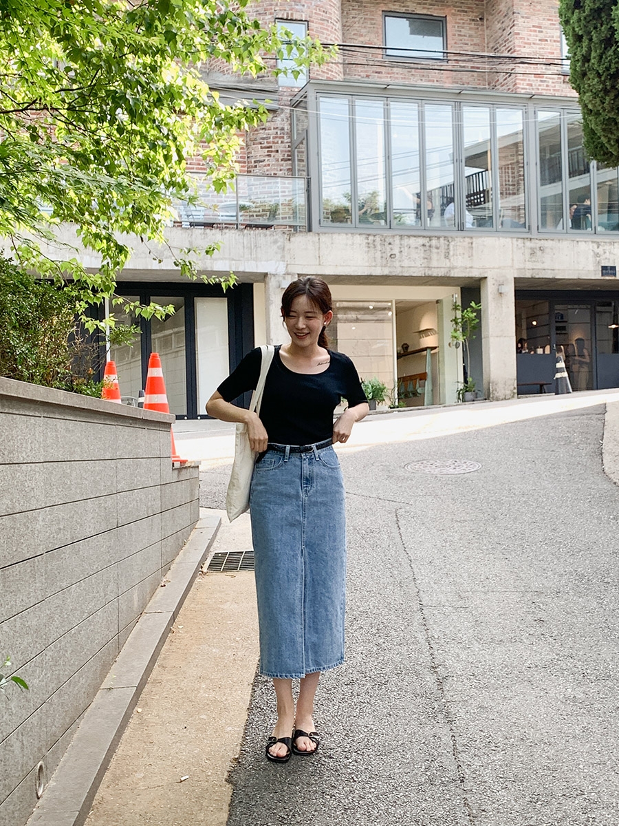 CHERRYKOKO Denim Skirts 75233