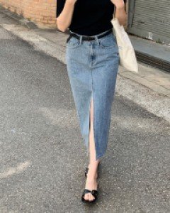 epitome denim skirt